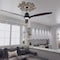 Ekena Millwork Dijon Wood Fretwork Pierced Ceiling Medallion, Hickory, 38"OD x 12 3/8"ID x 3/8"T CMWP38X38X0375DIHI - alternate 6